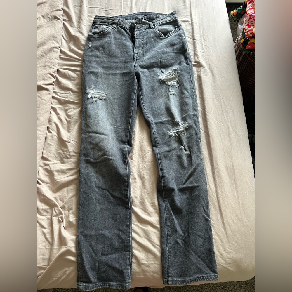 Buffalo David Bitton Charcoal Denim Jeans